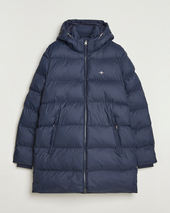Gant The Active Cloud Mid Length Jacket Evening Blue