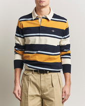 Gant Striped Heavy Rugger Evening Blue Multi