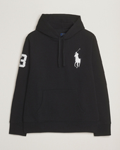 Polo Ralph Lauren Big Pony Hoodie Polo Black