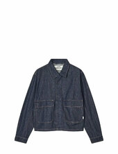 Cosy Denim Solar Jacket Farkkutakki Denimtakki Blue Mads Nørgaard