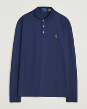 Polo Ralph Lauren Pima Cotton Custom Fit Ls Polo Refined Navy