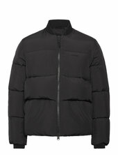 Puffer Bomber Jacket Bombertakki Takki Black Lyle & Scott