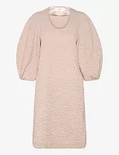 Mellyiw Dress Polvipituinen Mekko Beige Inwear