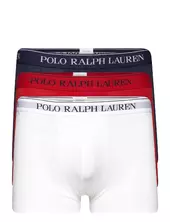 Bci Cotton/elastane-3pk-trn Bokserit White Polo Ralph Lauren