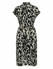 Onlhannover S/s Shirt Dress Noos Wvn Polvipituinen Mekko Black Only