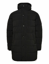 Padded Parkas Parka Takki Black Oscar Jacobson