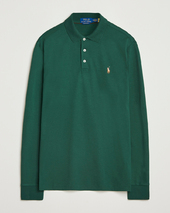 Polo Ralph Lauren Pima Cotton Custom Slim Fit Ls Polo Vintage Pine