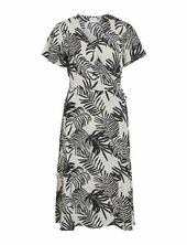 Vilovie S/s Wrap Midi Dress/su - Noos Polvipituinen Mekko White Vila