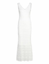 Vihilma V-neck S/l Maxi Dress/br/dc Hääpuku Morsiuspuku White Vila