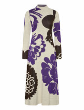 Syys Pioni Polvipituinen Mekko Cream Marimekko
