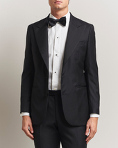 Morris Loro Piana Tuxedo Jacket Black
