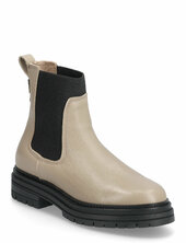 Th Plaque Pebble Chelsea Warm Chelsea-saappaat Bootsit Beige Tommy Hilfiger