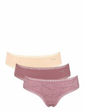 Sloggi Go Crush Hipster C3p Hipsterit Alushousut Alusvaatteet Pink Sloggi