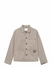 Wwstefan Worker Jacket 25184 Ohut Takki Beige Wood Wood