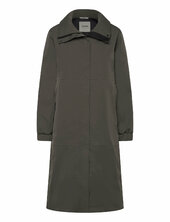 Lane Insulated Coat Topattu Pitkä Takki Brown Tretorn