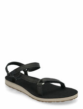 Original Universal Slim Leather Matalapohjaiset Sandaalit Black Teva