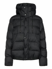 Whistler Short Puffer Wmn Topattu Pitkä Takki Black G-star Raw