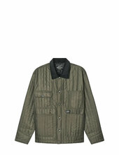 Quilt Chore Jacket Tikkitakki Khaki Green Mads Nørgaard