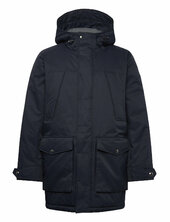 Hooded Down Parka Parka Takki Navy Polo Ralph Lauren