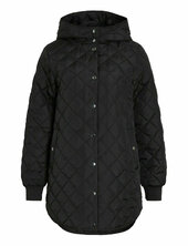 Vitate L/s Hooded Jacket - Noos Tikkitakki Black Vila