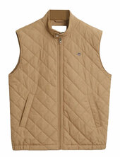 Quilted Windcheater Vest Liivi Beige Gant