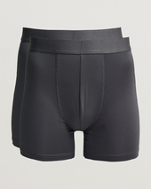 Bread & Boxers 2-pack Active Boxer Brief Iron Grey