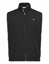 Quilted Windcheater Vest Liivi Black Gant