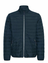 Bhedmar Puffer With Stand Collar Vuorillinen Takki Topattu Takki Navy Blend