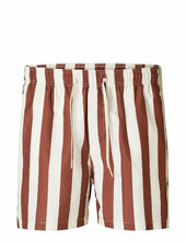Slhdane-aop Swimshorts Uimashortsit Brown Selected