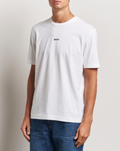 Boss Orange Tchup Logo Crew Neck T-shirt White