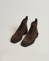 Gant Boggar Suede Brouge Boot Espresso Brown