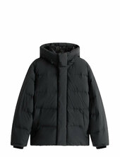 Tjm Hooded Down Puffer Vuorillinen Takki Topattu Takki Black Tommy Jeans