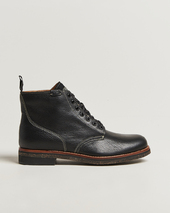 Polo Ralph Lauren Radford Oiled Leather Boot Black Calf