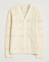 Nn07 Tobias Knitted Cardigan Ivory