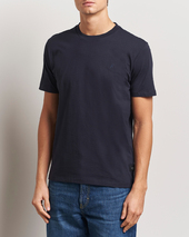 Replay Tonal Logo Crew Neck T-shirt Navy