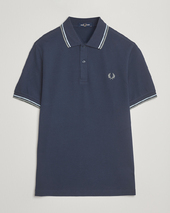 Fred Perry Twin Tipped Fred Perry Shirt Dark Airforce