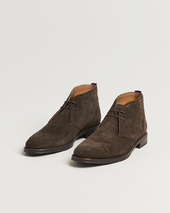 Ps Paul Smith Wilbur Suede Chukka Boot Dark Brown