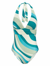 Summer Mix & Match Op Plunge Pt Uimapuku Uima-asut Multi/patterned Triumph