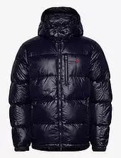 The Gorham Glossed Down Jacket Vuorillinen Takki Topattu Takki Navy Polo Ralph Lauren
