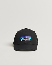 Patagonia P-6 Logo Lopro Trucker Hat Black
