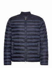 Light Padded Bomber Jacket Vuorillinen Takki Topattu Takki Navy Gant