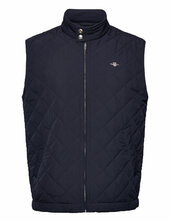 Quilted Windcheater Vest Liivi Navy Gant