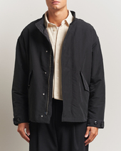 Nn07 Sophus Nylon Bomber Jacket Black
