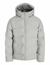 Jjesoho Puffer Hood Sn Vuorillinen Takki Topattu Takki Grey Jack & J S