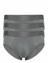 Brief 3-pack Bamboo Fsc Y-sepalus Briefs Alushousut Grey Resteröds