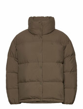 Relaxed Puffer Vuorillinen Takki Topattu Takki Brown Calvin Klein Jeans