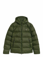 Active Cloud Jacket Vuorillinen Takki Topattu Takki Green Gant