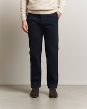 Morris Jack Soft Twill Trousers Blue