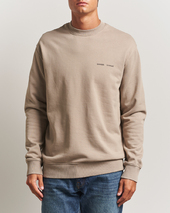Samsøe Samsøe Norsbro Crew Neck Sweatshirt Elephant Skin