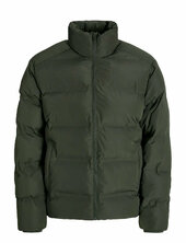 Jjesoho Puffer Collar Sn Vuorillinen Takki Topattu Takki Khaki Green Jack & J S